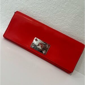 Vince Camuto Red Clutch